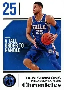 2018-19 Panini Chronicles #8 Ben Simmons
