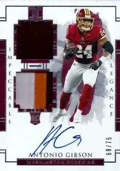2020 Panini Impeccable feature card