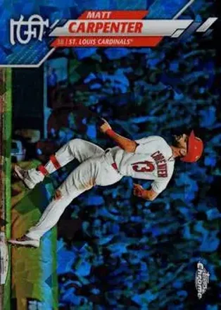 2020 Topps Chrome Sapphire Edition #113 - Matt Carpenter - St. Louis Cardinals