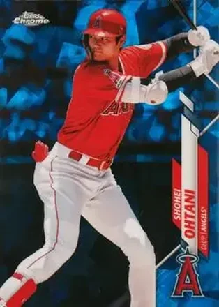 2020 Topps Chrome Sapphire Edition #125 - Shohei Ohtani - Los Angeles Angels