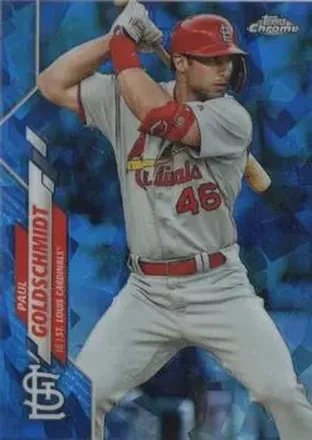 2020 Topps Chrome Sapphire Edition #145 - Paul Goldschmidt - St. Louis Cardinals
