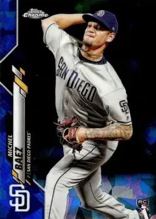 2020 Topps Chrome Sapphire Edition #162 - Michel Baez - San Diego Padres