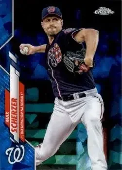 2020 Topps Chrome Sapphire Edition feature card