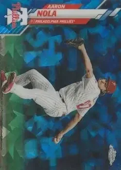 2020 Topps Chrome Sapphire Edition feature card