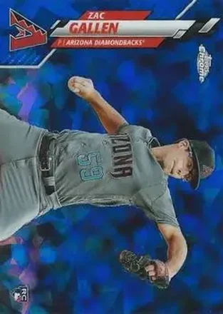 2020 Topps Chrome Sapphire Edition #207 - Zac Gallen - Arizona Diamondbacks