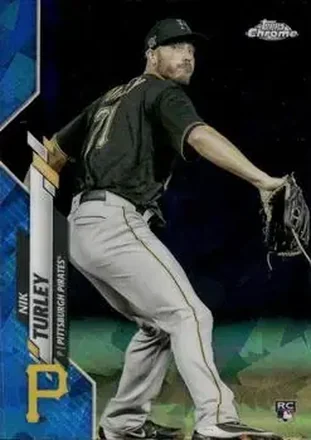 2020 Topps Chrome Update Sapphire Edition #U-112 - Nik Turley - Pittsburgh Pirates