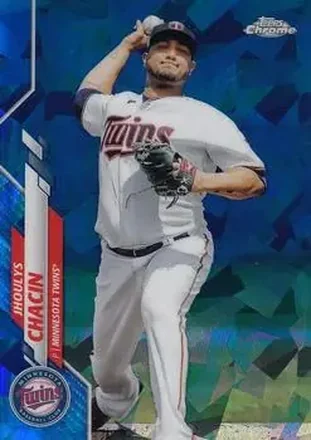 2020 Topps Chrome Update Sapphire Edition #U-126 - Jhoulys Chacin - Minnesota Twins