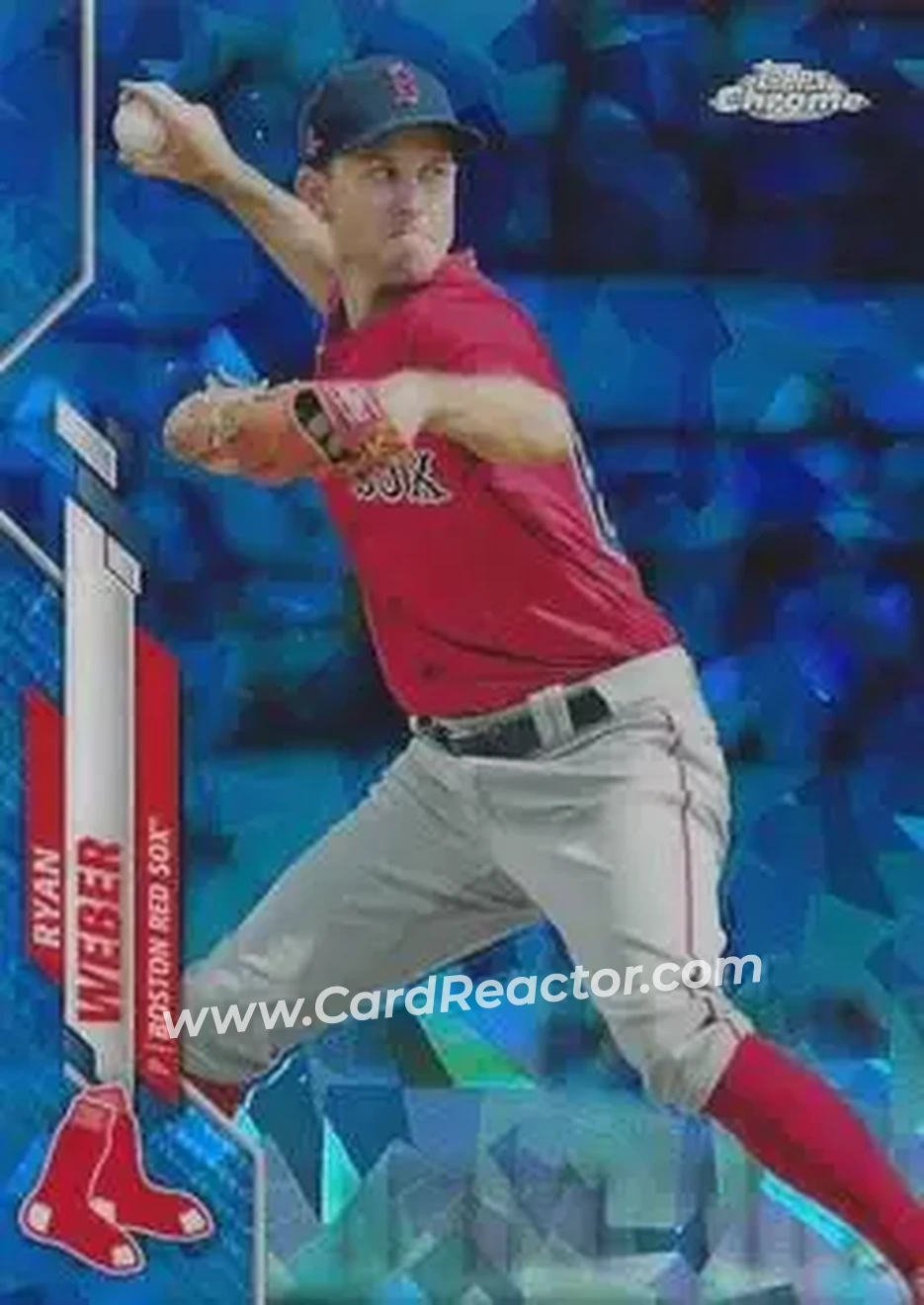 2020 Topps Chrome Update Sapphire Edition #U-127 - Ryan Weber - Boston Red Sox