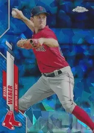 2020 Topps Chrome Update Sapphire Edition #U-127 - Ryan Weber - Boston Red Sox