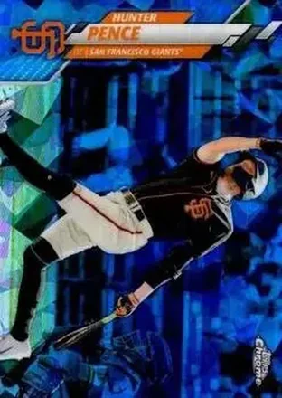 2020 Topps Chrome Update Sapphire Edition #U-129 - Hunter Pence - San Francisco Giants