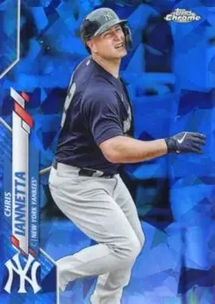 2020 Topps Chrome Update Sapphire Edition #U-133 - Chris Iannetta - New York Yankees