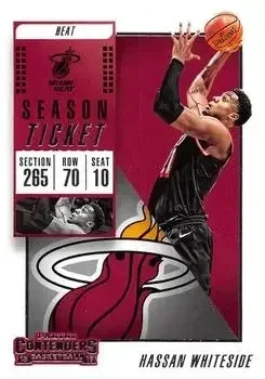 2018-19 Panini Contenders #1 Hassan Whiteside