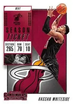 2018-19 Panini Contenders #1 Hassan Whiteside