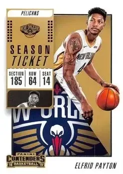 2018-19 Panini Contenders #3 Elfrid Payton