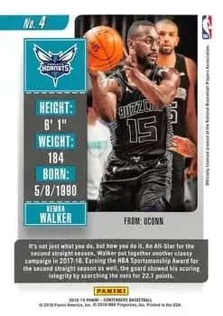 Back of Kemba Walker