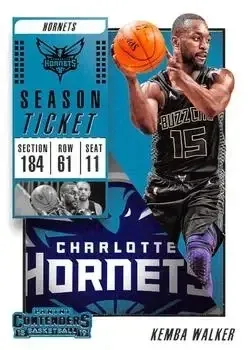 2018-19 Panini Contenders #4 Kemba Walker