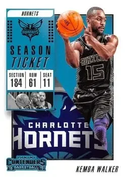 2018-19 Panini Contenders #4 Kemba Walker