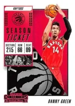 2018-19 Panini Contenders #9 Danny Green