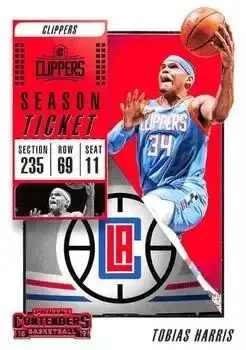 2018-19 Panini Contenders #10 Tobias Harris