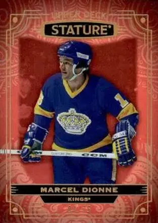 2022-23 Upper Deck Stature - Red #19 - Marcel Dionne - Los Angeles Kings