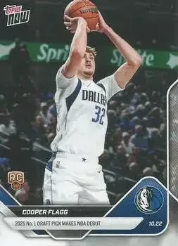 2025-26 Topps Now #6 Cooper Flagg
