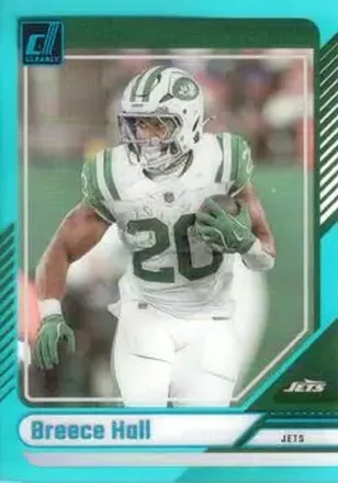 2024 Clearly Donruss - Teal #41 - Breece Hall - New York Jets