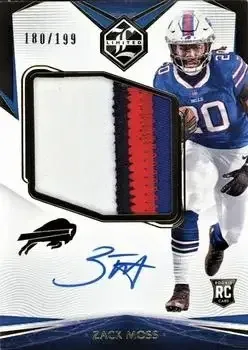 2020 Panini Limited feature card