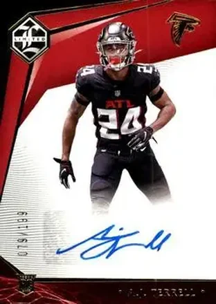 2020 Panini Limited #186 - A.J. Terrell - Atlanta Falcons