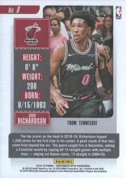 Back of Josh Richardson