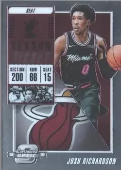 Front of Josh Richardson