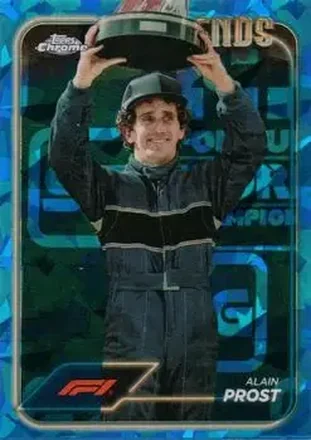 2024 Topps Chrome Sapphire Edition Formula 1 #195 - Alain Prost