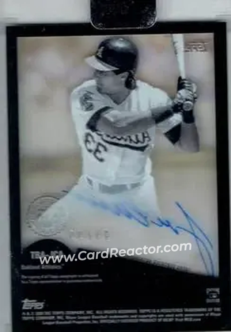 2020 Topps Clearly Authentic - 1985 Topps Baseball Autographs Green #TBA-JCA - Jose Canseco - Oakland Athletics - Back