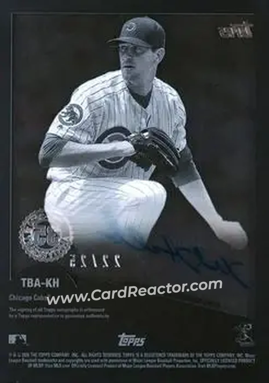 2020 Topps Clearly Authentic - 1985 Topps Baseball Autographs Blue #TBA-KH - Kyle Hendricks - Chicago Cubs - Back 2020 Topps Clearly Authentic - 1985 Topps Baseball Autographs Blue #TBA-KH - Kyle Hendricks - Chicago Cubs - Back