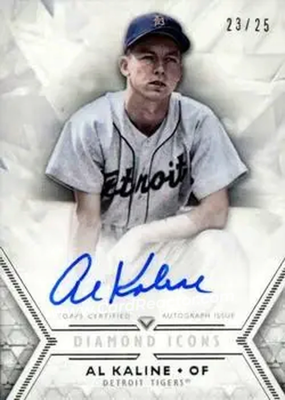 2020 Topps Diamond Icons #AC-AK - Al Kaline - Detroit Tigers - Front