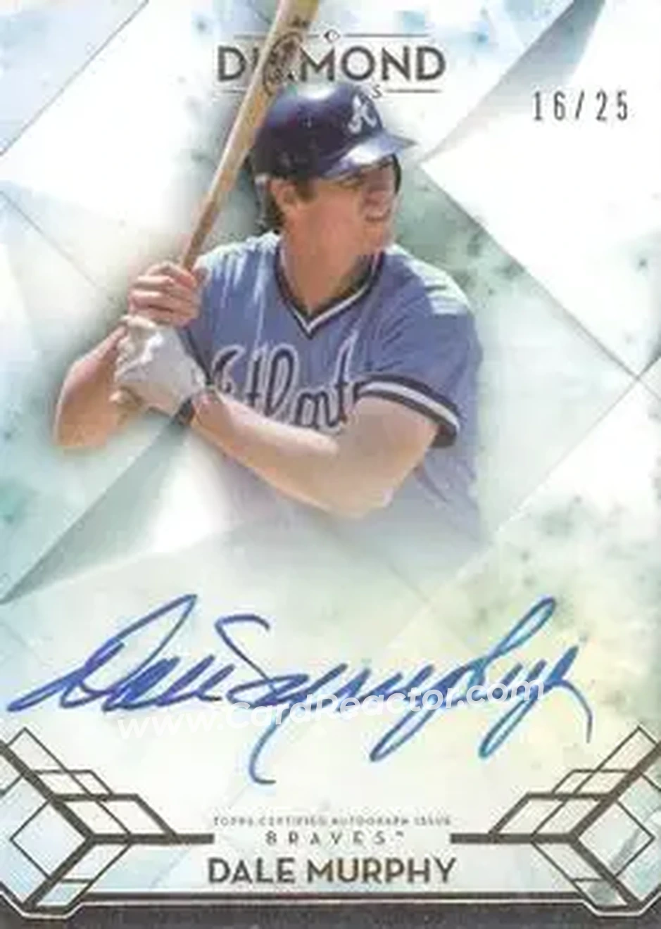 2020 Topps Diamond Icons #AC-DMU - Dale Murphy - Atlanta Braves - Front