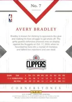 Back of Avery Bradley