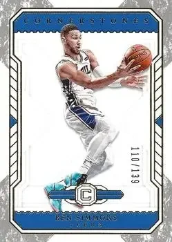 2018-19 Panini Cornerstones #8 Ben Simmons