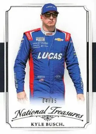 2025 Panini National Treasures - 2016 Throwback #4 - Kyle Busch - Richard Childress Racing