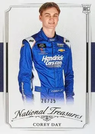 2025 Panini National Treasures - 2016 Throwback #11 - Corey Day - Hendrick Motorsports