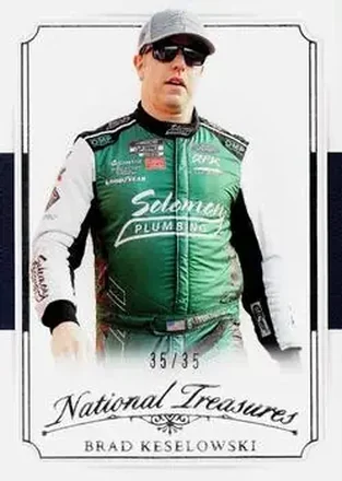 2025 Panini National Treasures - 2016 Throwback #17 - Brad Keselowski - RFK Racing