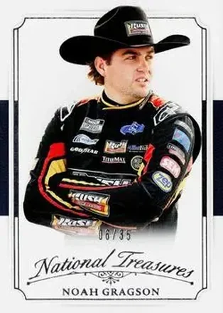 2025 Panini National Treasures - 2016 Throwback #34 - Noah Gragson - Front Row Motorsports