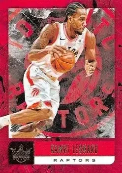 2018-19 Panini Court Kings #8 Kawhi Leonard