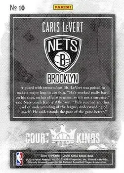 Back of Caris LeVert