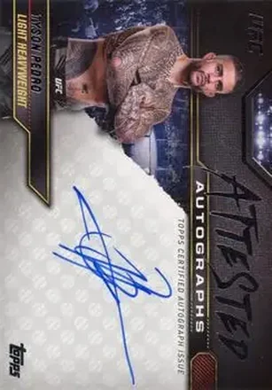 2024 Topps Knockout UFC - Attested Autographs #ATT-TPO - Tyson Pedro