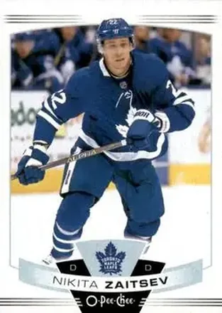 2019-20 O-Pee-Chee #1 - Nikita Zaitsev - Toronto Maple Leafs