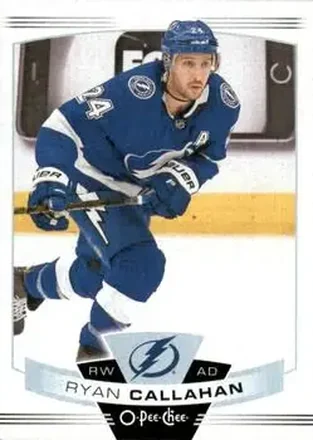 2019-20 O-Pee-Chee #4 - Ryan Callahan - Tampa Bay Lightning