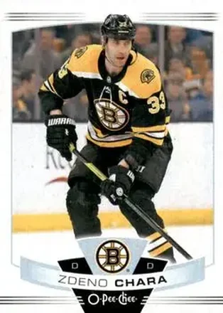 2019-20 O-Pee-Chee #6 - Zdeno Chara - Boston Bruins