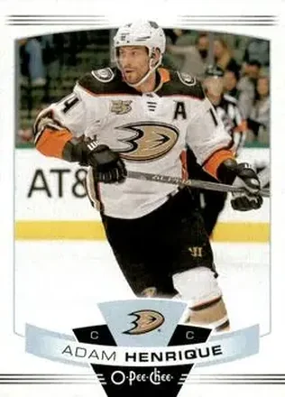 2019-20 O-Pee-Chee #10 - Adam Henrique - Anaheim Ducks