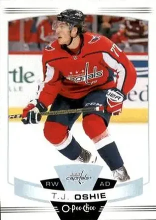 2019-20 O-Pee-Chee #13 - T.J. Oshie - Washington Capitals