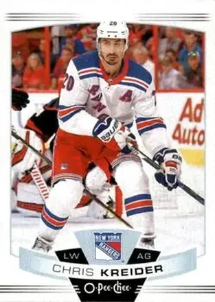 2019-20 O-Pee-Chee #21 - Chris Kreider - New York Rangers